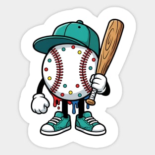 Drip - Baseball Sticker